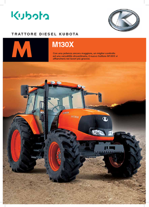 Allrad-Traktoren Kubota M 130 X