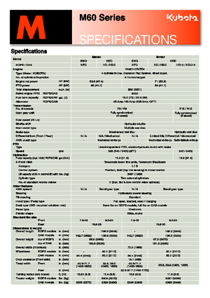 Allrad-Traktoren Kubota M 7060