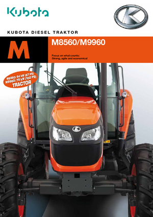 Allrad-Traktoren Kubota M 9960