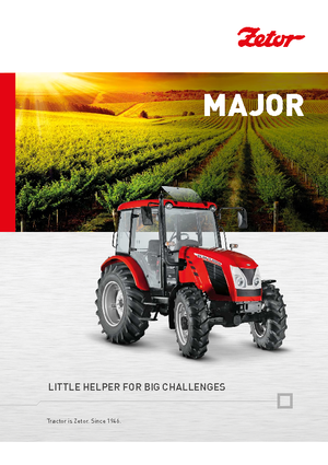 Allrad-Traktoren Zetor Major 80