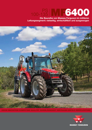 Allrad-Traktoren Massey Ferguson MF 6480 Komfort