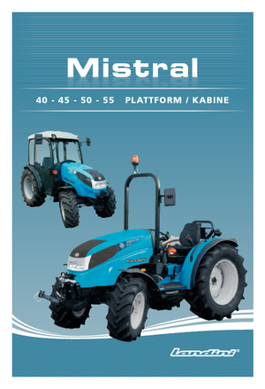 Allrad-Traktoren Landini Mistral 50
