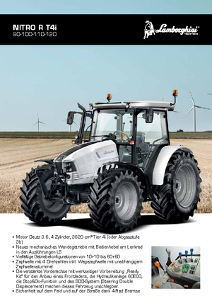 Allrad-Traktoren Lamborghini Nitro R 100 DT GS