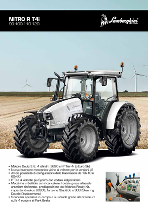 Allrad-Traktoren Lamborghini Nitro R 100 DT GS