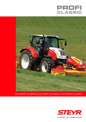 Allrad-Traktoren Steyr 6125 Profi Classic Profi