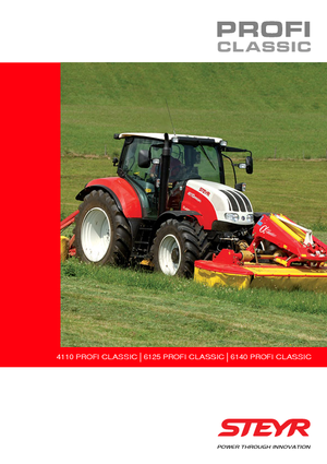 Allrad-Traktoren Steyr 6125 Profi Classic Profi