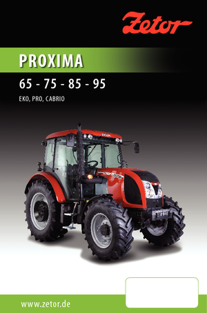 Allrad-Traktoren Zetor Proxima 95 PRO