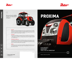 Allrad-Traktoren Zetor Proxima 70 EKO