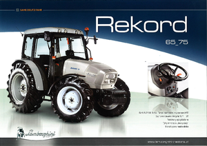 Allrad-Traktoren Lamborghini Rekord 75