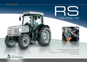 Allrad-Traktoren Lamborghini RS 75 schmal