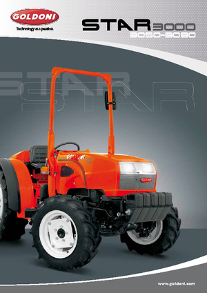 Allrad-Traktoren Goldoni Star 3050