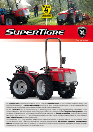 Allrad-Traktoren Carraro Supertigre 5500