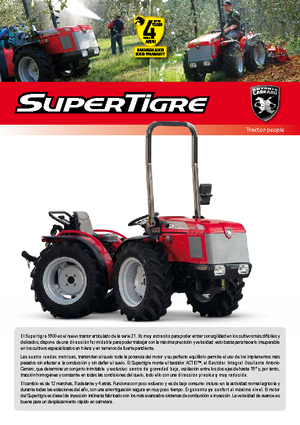 Allrad-Traktoren Carraro Supertigre 5500