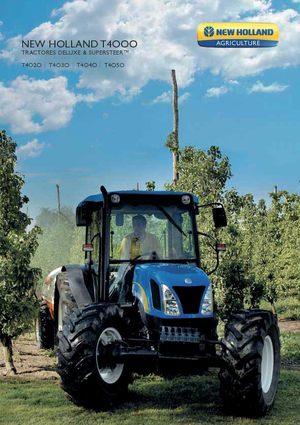 Allrad-Traktoren New Holland T 4050 (101)