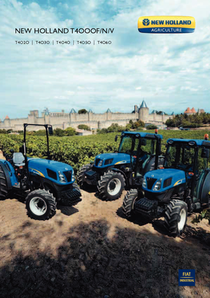 Allrad-Traktoren New Holland T 4040 F (101)