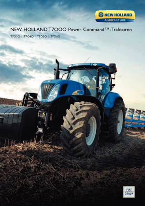 Allrad-Traktoren New Holland T 7040 (800)