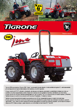Allrad-Traktoren Carraro Tigrone 5500