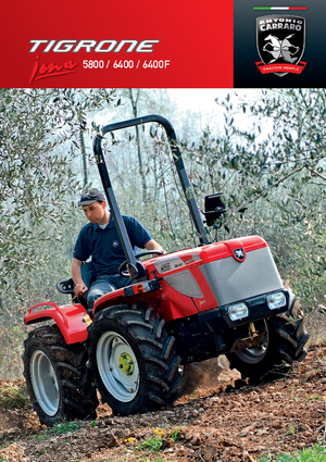Allrad-Traktoren Carraro Tigrone 5800 Jona