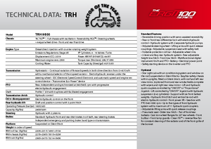 Allrad-Traktoren Carraro TRH 9800