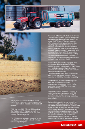 Allrad-Traktoren McCormick TTX 230 E
