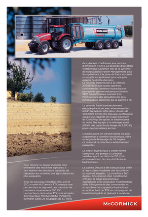 Allrad-Traktoren McCormick TTX 230 E