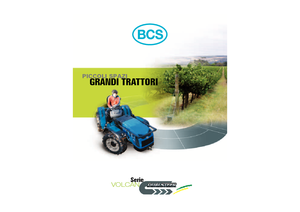 Allrad-Traktoren BCS Volcan 850 RS