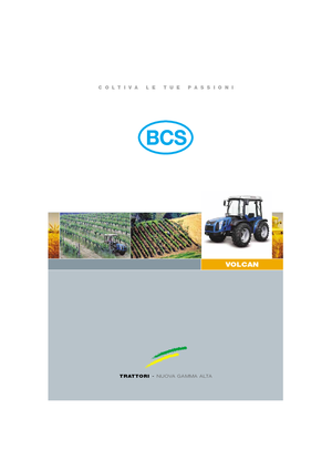 Allrad-Traktoren BCS Volcan 950 AR