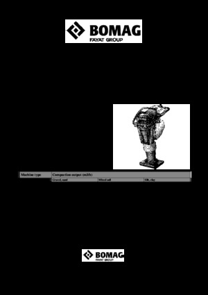 Stampfer, Benzin und Diesel Bomag BVT 65