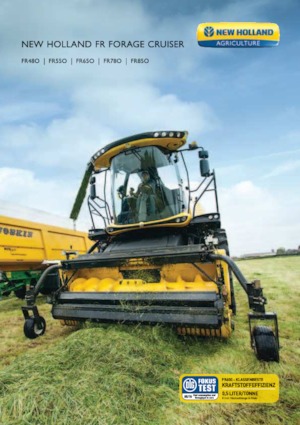 Feldhäcksler 4-WD New Holland FR 550