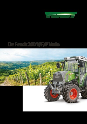 Allrad-Traktoren Fendt 210 V Vario