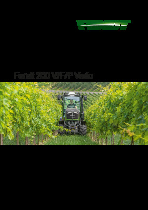 Allrad-Traktoren Fendt 209 V Vario Power