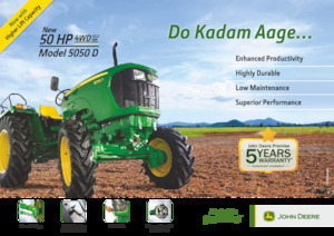 Allrad-Traktoren John Deere 5050