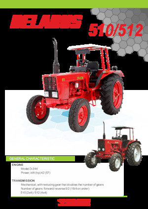 Allrad-Traktoren Belarus 512