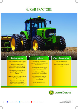 Allrad-Traktoren John Deere 6150J