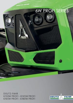 Allrad-Traktoren DEUTZ-FAHR 6165W Profi