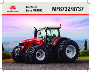 Allrad-Traktoren Massey Ferguson 8732	