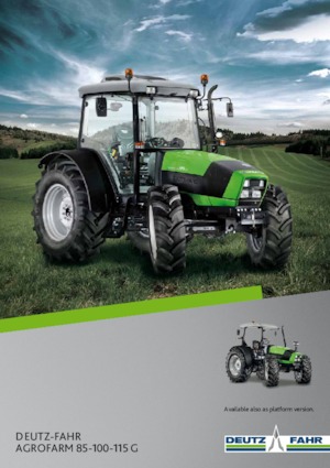Allrad-Traktoren DEUTZ-FAHR Agrofarm 100 G