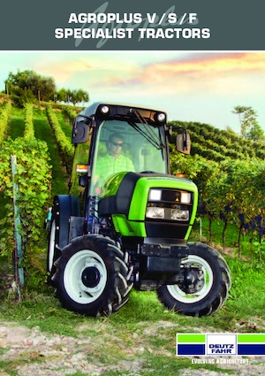 Allrad-Traktoren DEUTZ-FAHR Agroplus F 410