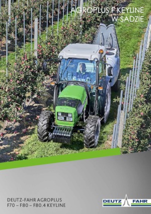 Allrad-Traktoren DEUTZ-FAHR Agroplus F 70 Keyline 