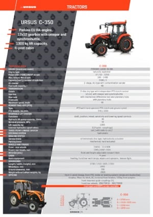 Allrad-Traktoren Ursus C-380