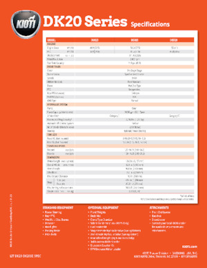 Allrad-Traktoren Kioti DK5020