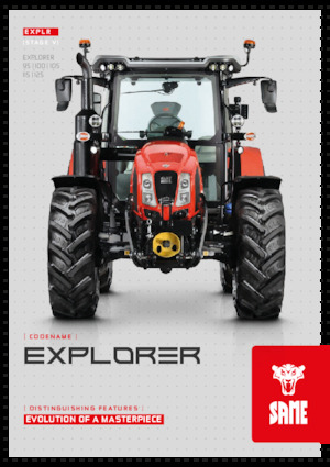 Allrad-Traktoren SAME Explorer 125