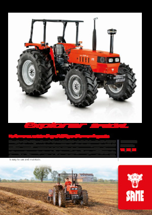 Allrad-Traktoren SAME Explorer Special 75