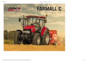 Allrad-Traktoren Case IH Farmall 75 C Basis