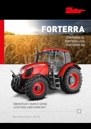 Allrad-Traktoren Zetor Forterra CL 100