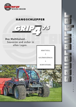 Allrad-Traktoren Sauerburger GRIP 4-75 Premium