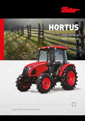 Allrad-Traktoren Zetor Hortus HS 65