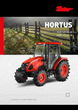 Allrad-Traktoren Zetor Hortus HS 65