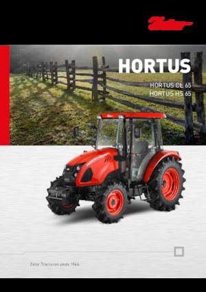 Allrad-Traktoren Zetor Hortus HS 65