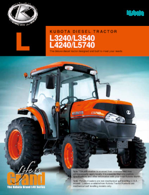 Allrad-Traktoren Kubota L4240HST